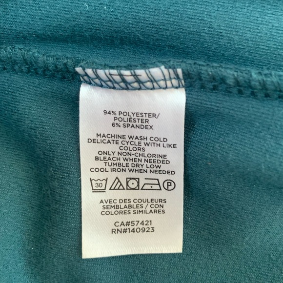 LOFT Velour V Neck Top - Picture 6 of 8